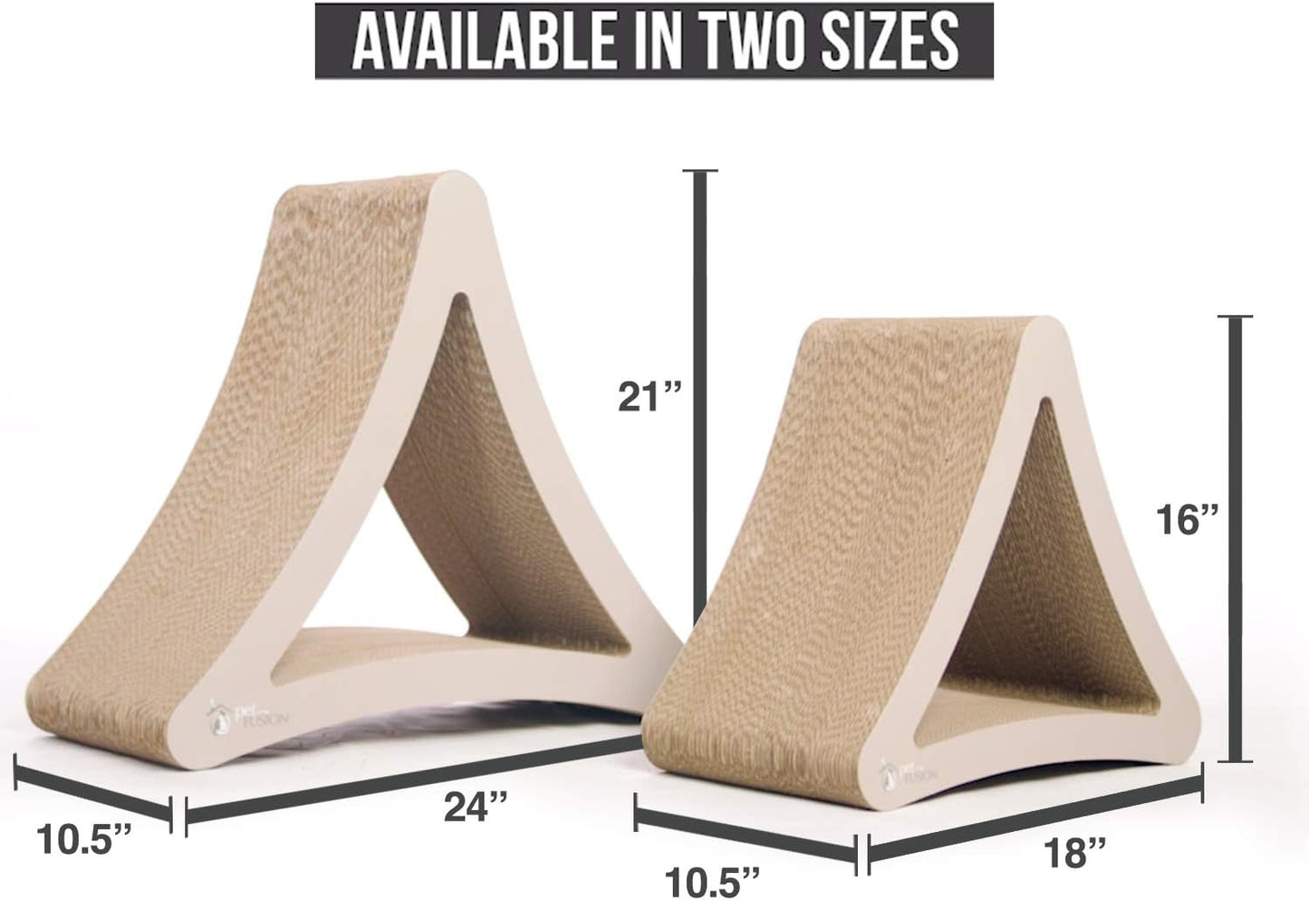 Ultimate 3-Sided Vertical Cat Scratching Post & Lounge - 6 Usable Sides, Eco-Friendly Cardboard, Perfect for Play & Perching!